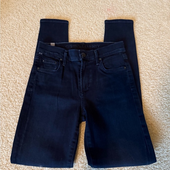 Citizens Of Humanity Women's Midnight Blue Skinny Jeans - Picture 1 of 5